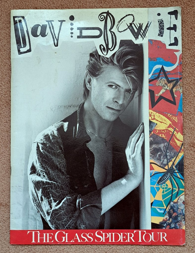 David Bowie - The Glass Spider Tour fotoblad, Ophalen of Verzenden, Zo goed als nieuw, Artiest