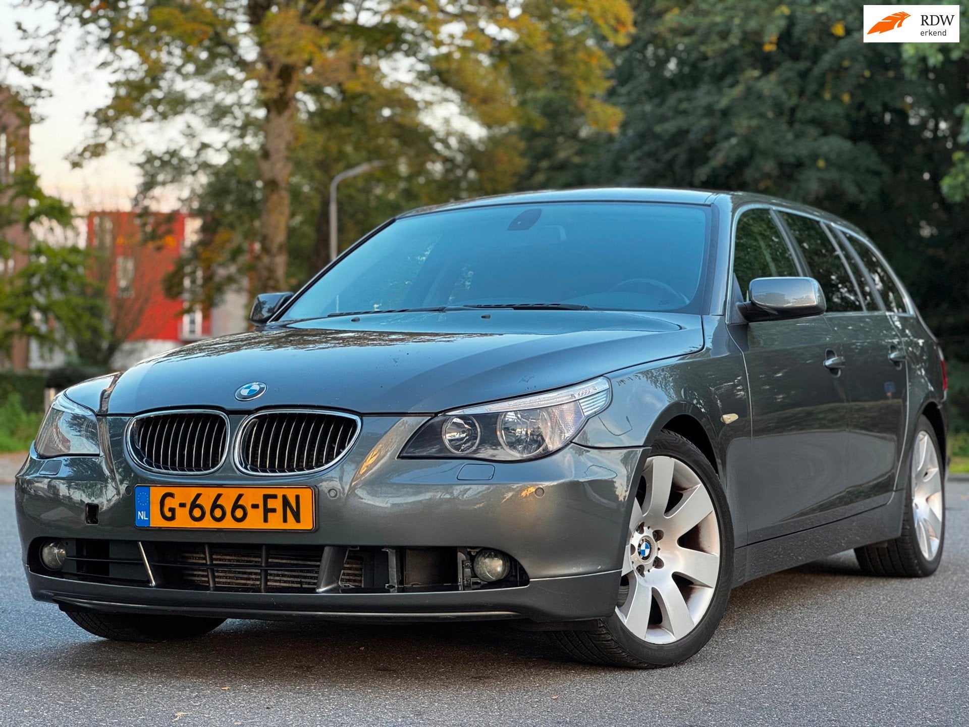BMW 5-serie Touring 535d|AUT|NAVI|LEDER|TREKHAAK|STOELVERW|I, Auto's, Electronic Stability Program (ESP), Achterwielaandrijving