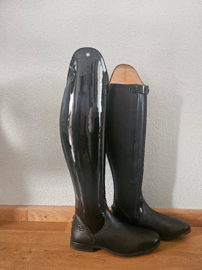 Paardrijlaarzen hkm lynette maat 42, Hoge laarzen, Hkm, Zwart, Nieuw