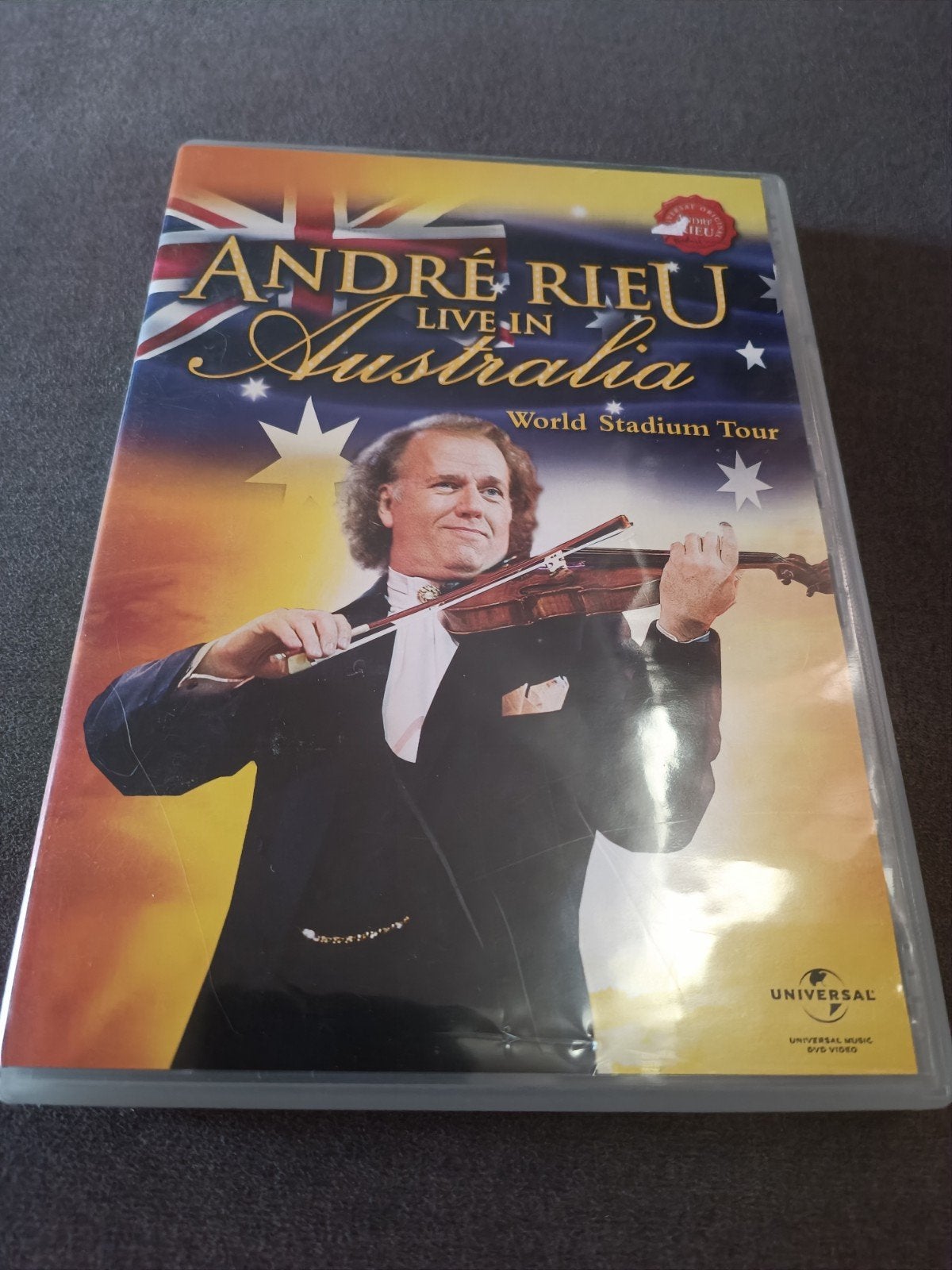 Andre rieu live in australia - dvd, Alle leeftijden, Ophalen of Verzenden, Zo goed als nieuw