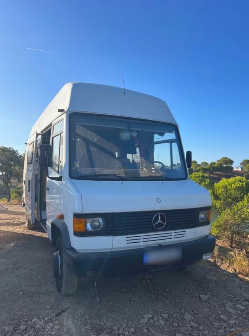 Mercedes 711D Camper | Duits kenteken | 2,40m hoog | 1987, Chemisch toilet, Buscamper of Camperbus, Ringverwarming, Particulier
