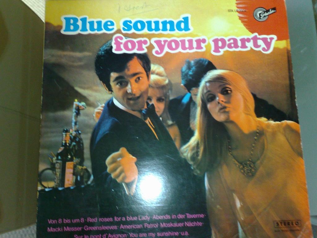 BLUE SOUND for your party, Ophalen of Verzenden, Zo goed als nieuw, 12 inch