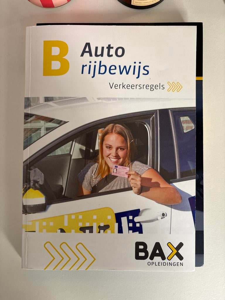 Auto rijbewijs theorieboek Verkeersregels - Bax Opleidingen, Boeken, Ophalen of Verzenden, Zo goed als nieuw, Algemeen