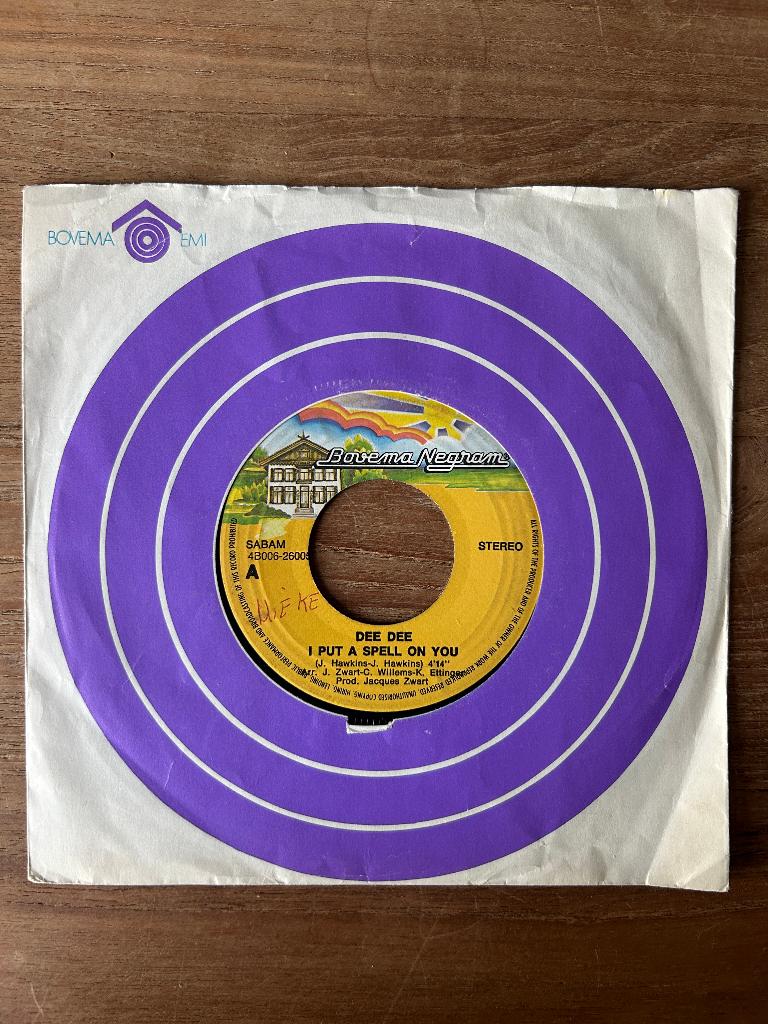 Dee Dee - I Put A Spell On You (021), Ophalen, Gebruikt, 7 inch, Single