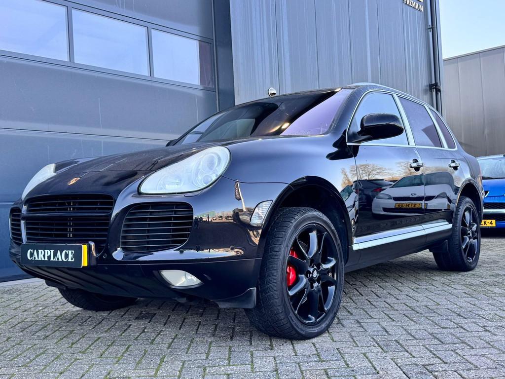 Porsche Cayenne 4.5 Turbo-Panoramadak, Auto's, Automaat, Cayenne, Gebruikt, Zwart