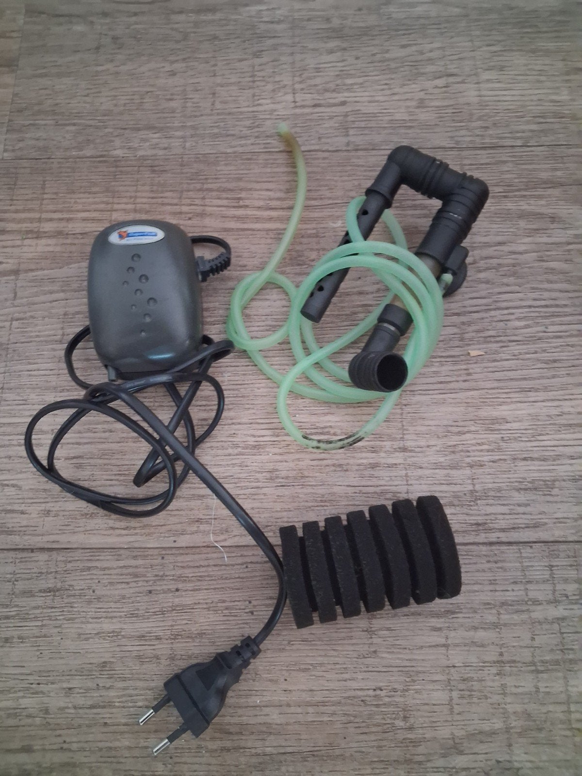 garnalenfilter met pomp, Ophalen of Verzenden, Leeg aquarium