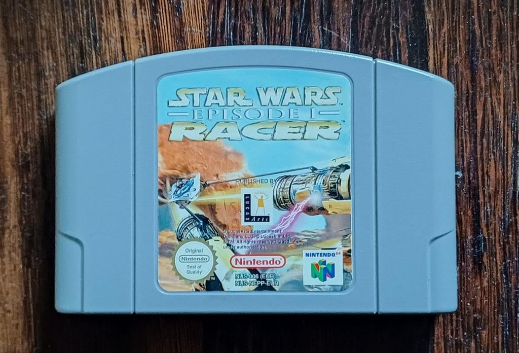 Star Wars Episode I: Racer - Nintendo 64 (N64) Cartridge, Gebruikt, 1 speler, Racen en Vliegen, Ophalen of Verzenden