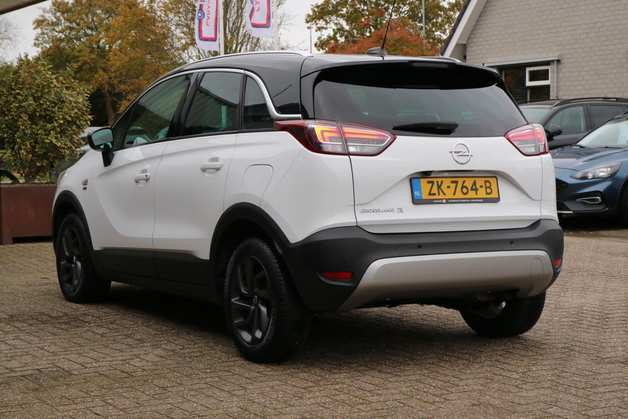 Opel Crossland X 1.2 Turbo 120 Jaar Edition | Automaat! | Ca, Auto's, Gebruikt, Wit, Origineel Nederlands, Bedrijf