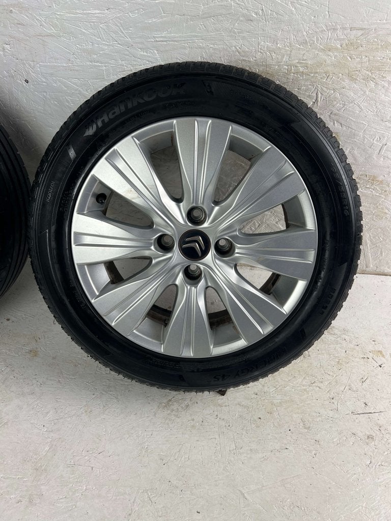 Originele Citroen C2 C3 velgen 16" 4x108 all-season 7mm, Niet ingevuld, Gebruikt, 16 inch, Banden en Velgen
