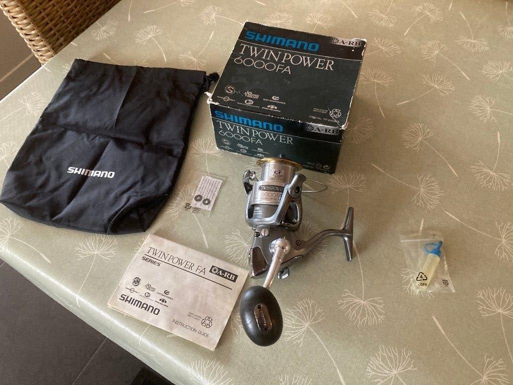 Shimano Twinpower 6000 FA, Ophalen of Verzenden, Zo goed als nieuw, Molen