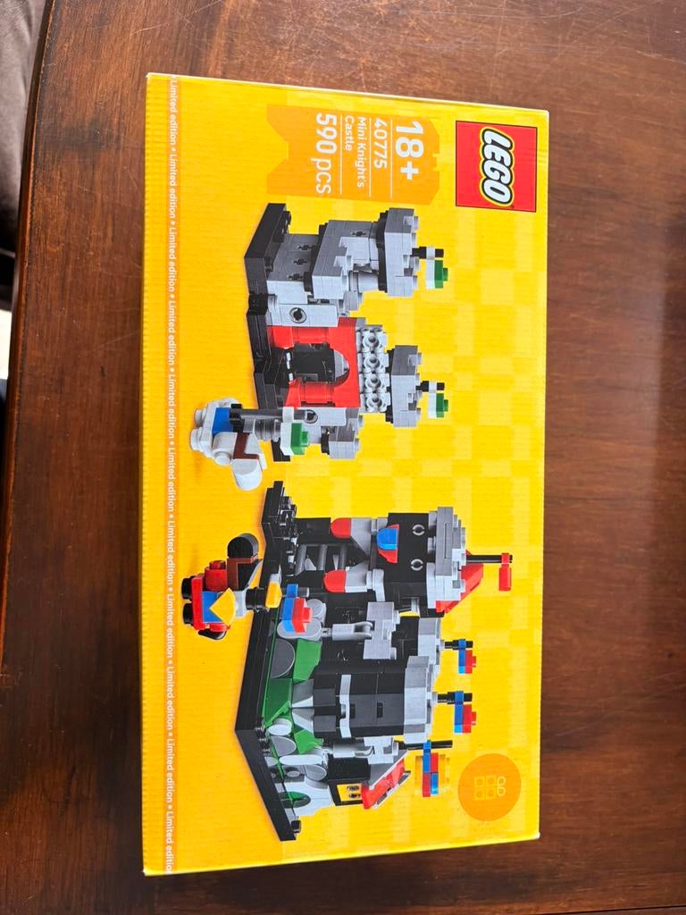 Lego set 40775 mini ridderkastelen collecters item, Lego, Nieuw, Ophalen of Verzenden, Complete set