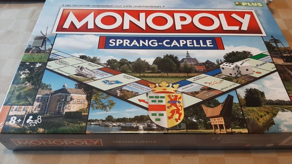 bordspel seal Monopoly Sprang - Capelle Monopolie, Een of twee spelers, Ophalen of Verzenden, Nieuw, Monopoly