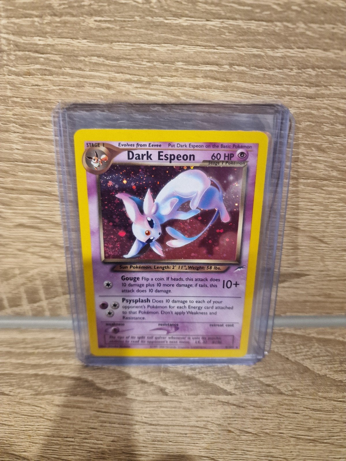dark espeon neo destiny, Hobby en Vrije tijd, Ophalen, Gebruikt, Losse kaart