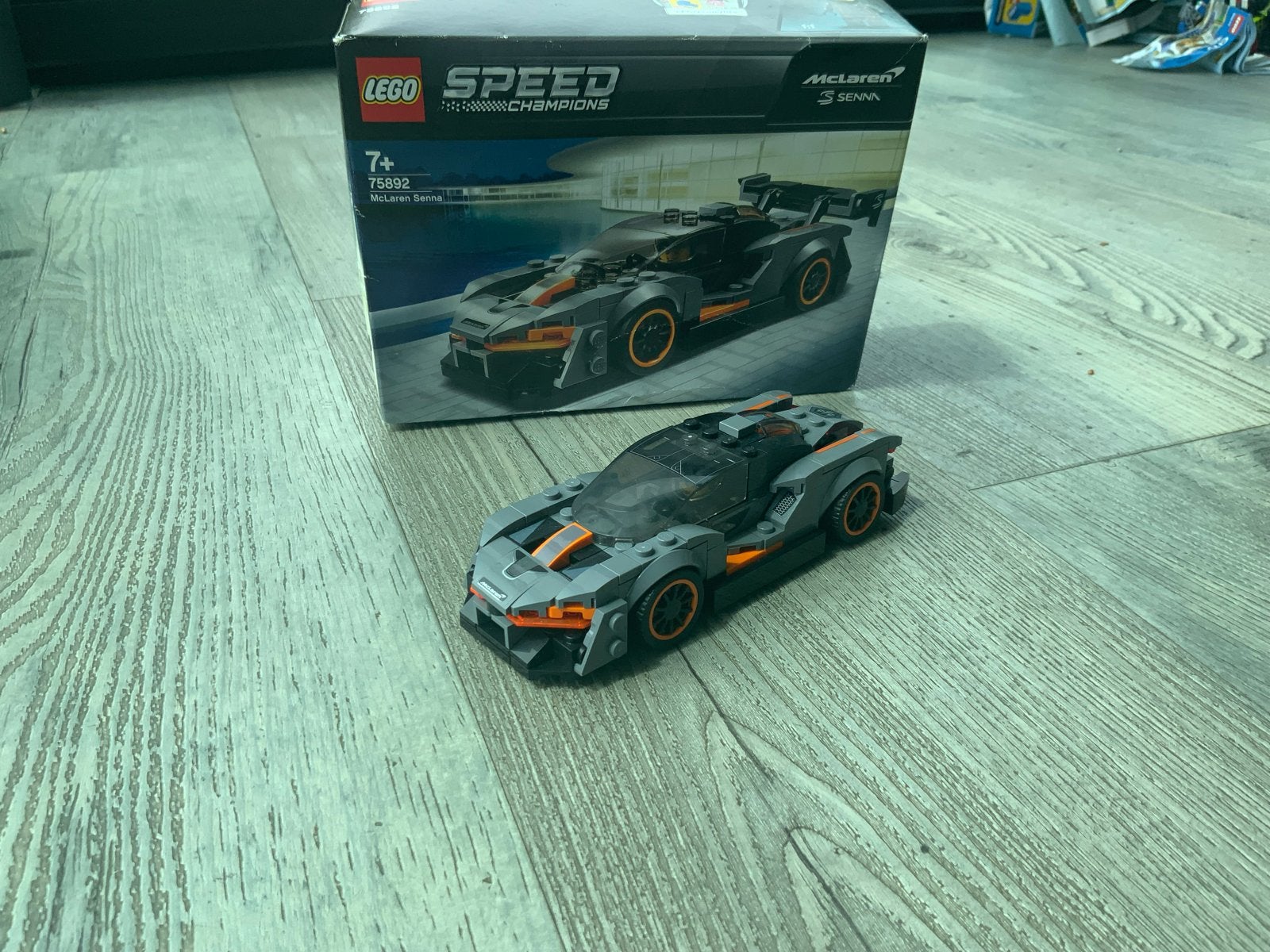 LEGO Speed Champions McLaren Senna 75892 (zonder boekje), Ophalen of Verzenden, Gebruikt