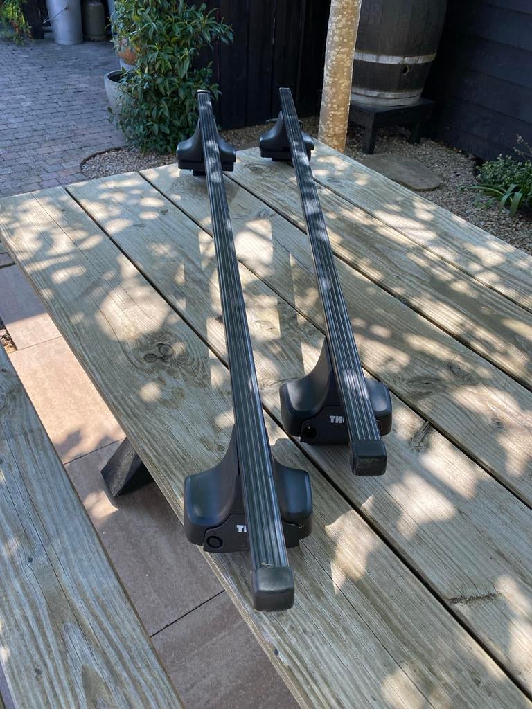 Thule Rapid System 754 Voetenset voor glad dak, Auto diversen, Dakdragers, Ophalen, Gebruikt