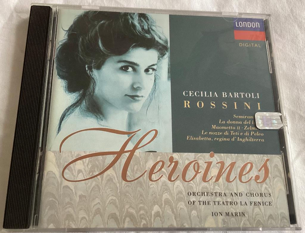 Cecilia Bartoli Heroines CD, Ophalen of Verzenden, Romantiek, Gebruikt, Orkest of Ballet