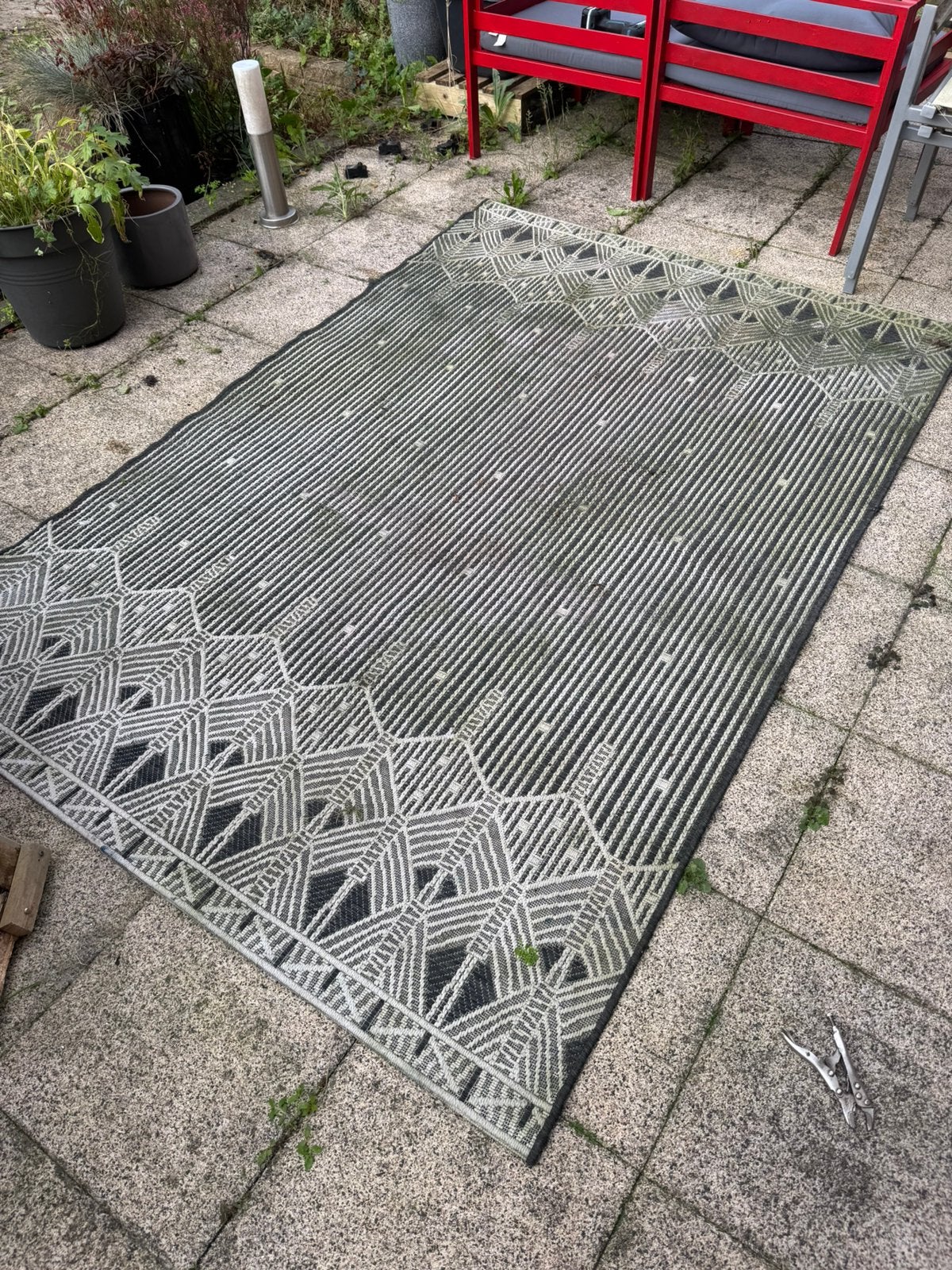 Buitenkleed, Ophalen, Gebruikt