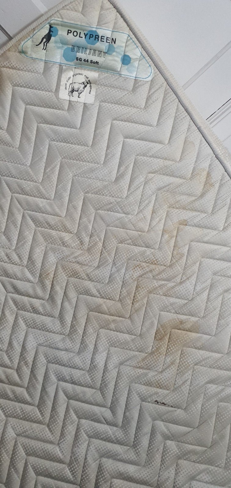 Matras bed 140 200, Ophalen, Gebruikt, Tweepersoons, 140 cm