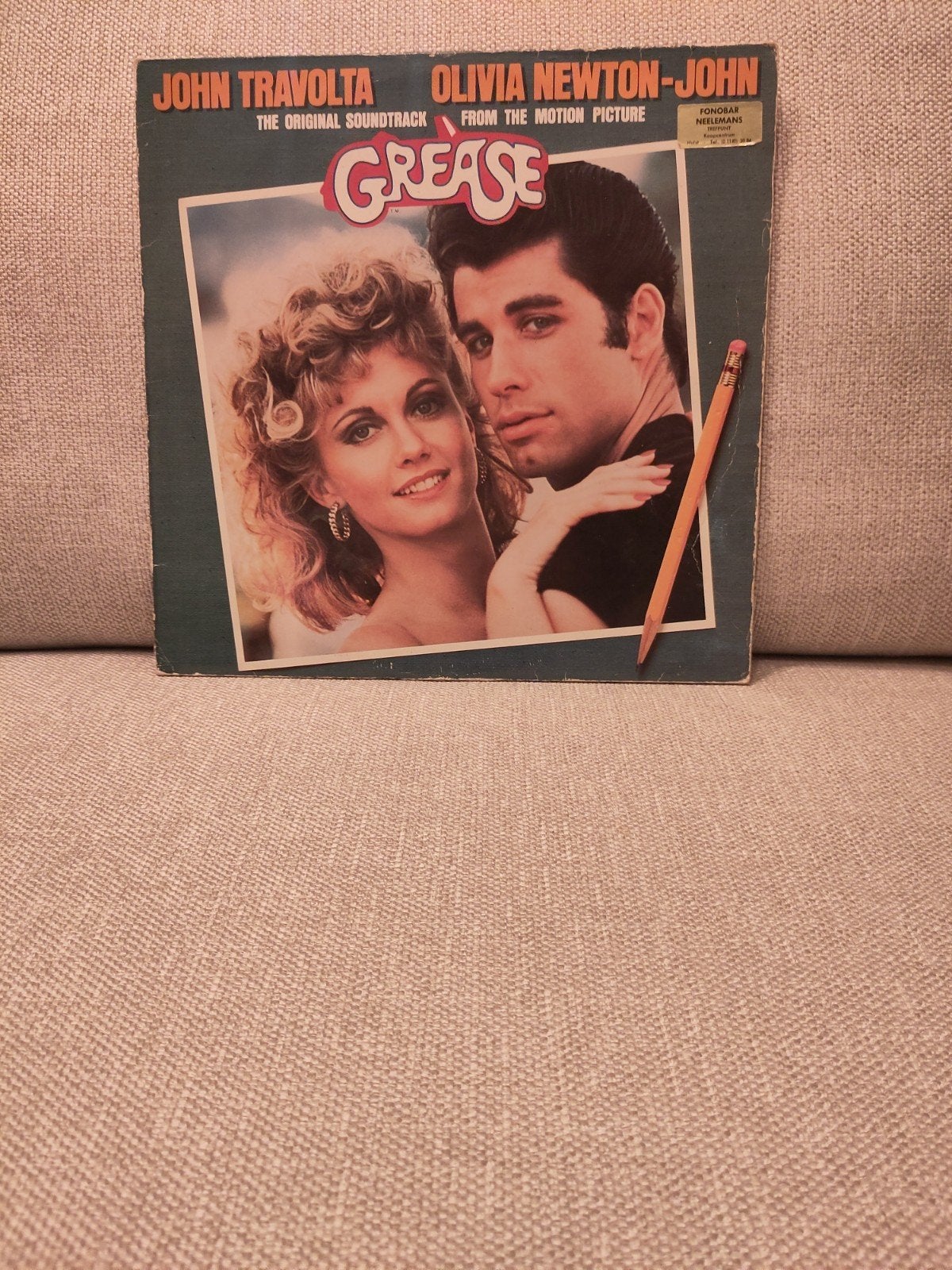 Grease The Original Soundtrack - Dubbel LP, Cd's en Dvd's, Gebruikt, Soundtrack, Ophalen of Verzenden, 12 inch