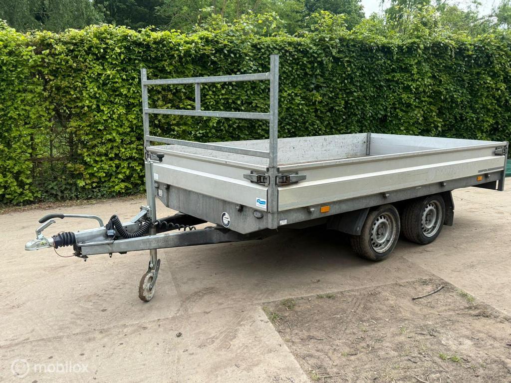 Hapert plateauwagen 335x180cm, 2700kg, aanhangwagen, kar