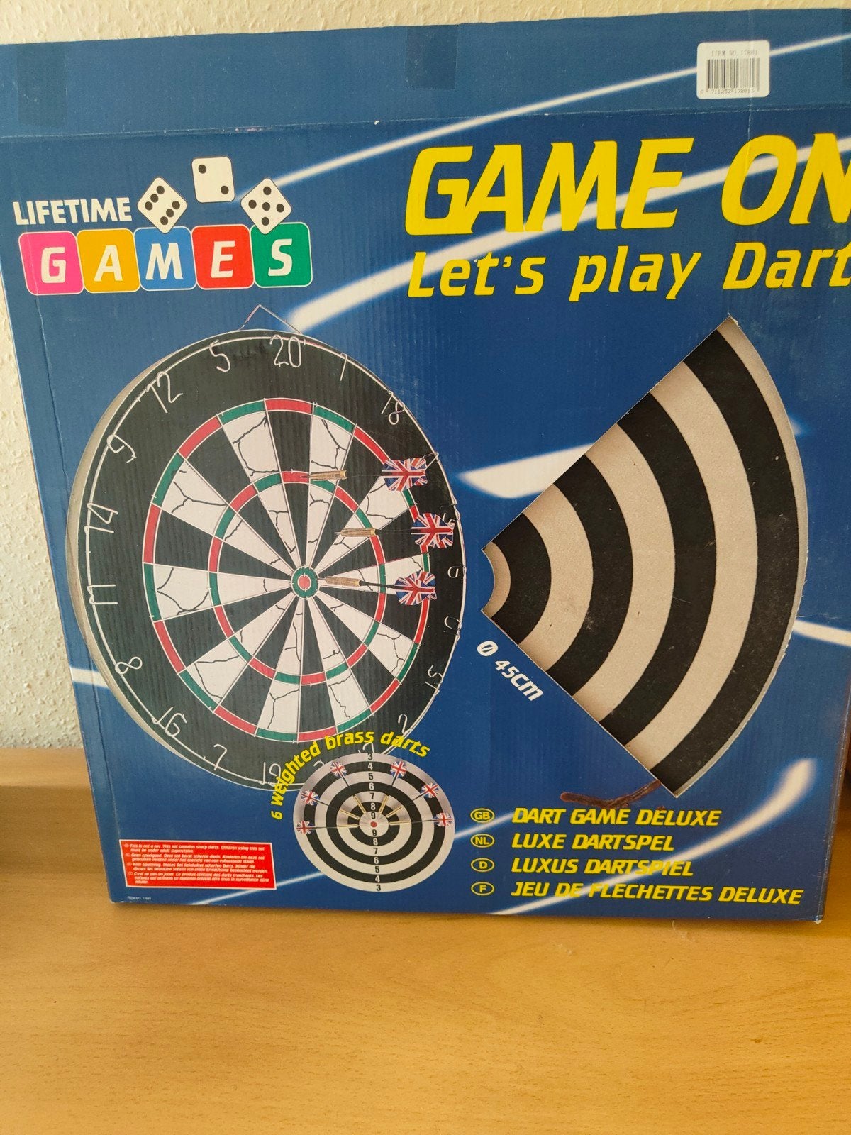 Lifetime Games Luxe Dartspel - Dartbord met pijlen, Ophalen, Nieuw, Dartbord met pijlen