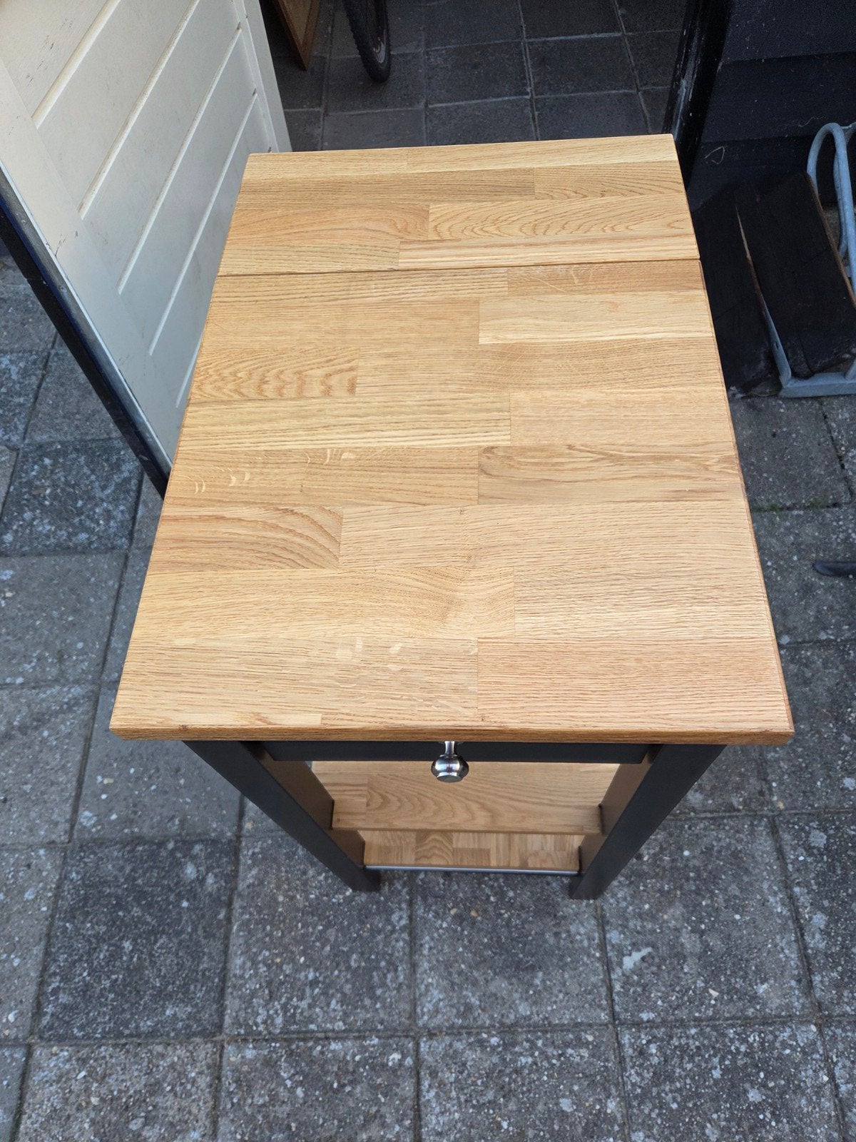 keuken trolley van de ikea, Ophalen, Minder dan 50 cm, Bruin, Zo goed als nieuw