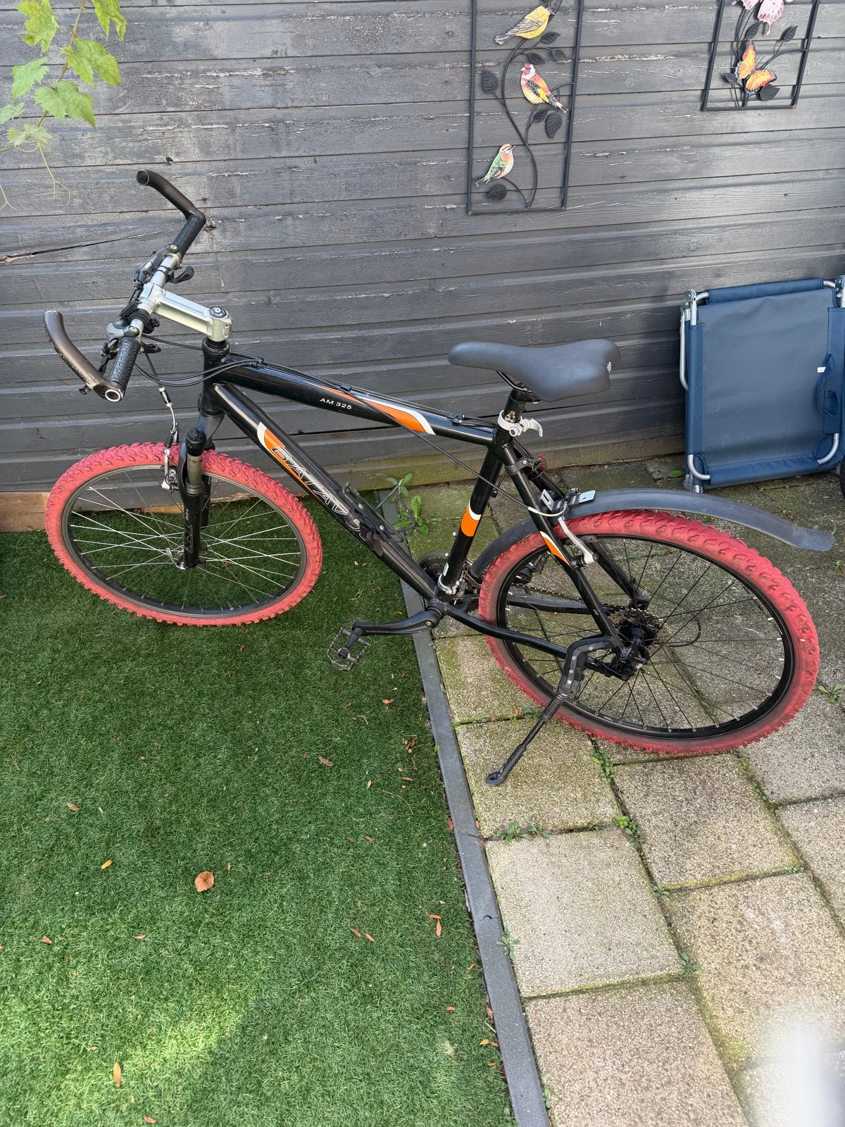 Batavus AM 300 Mountainbike met opvallende rode banden, Fietsen en Brommers, Hardtail, Ophalen, Gebruikt