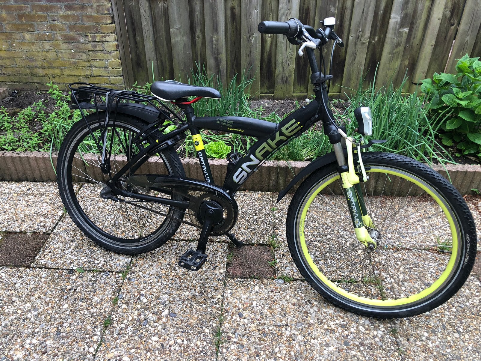 Batavus snake 24 inch, Fietsen en Brommers, Fietsen | Jongens, Ophalen of Verzenden, Zo goed als nieuw, 24 inch, Versnellingen