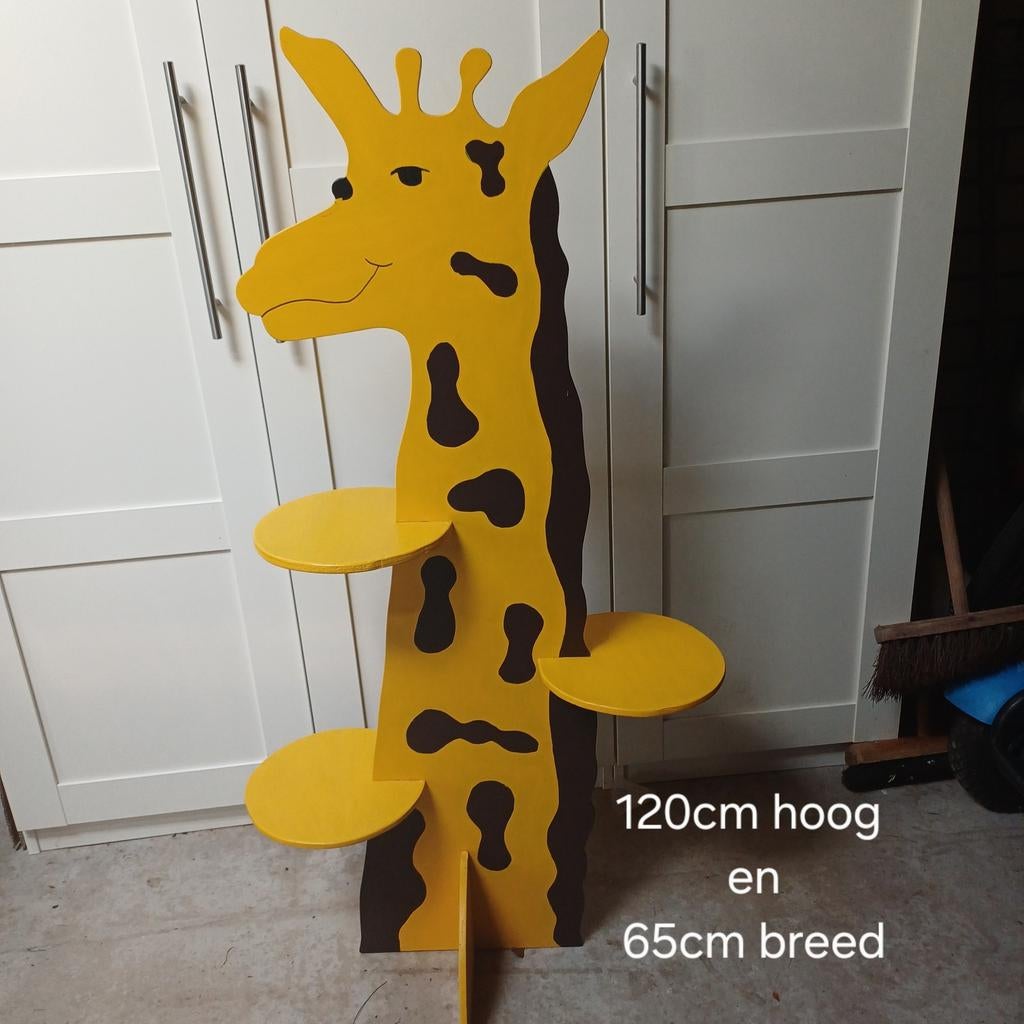 Giraf van hout, Ophalen, Zo goed als nieuw, Overige typen