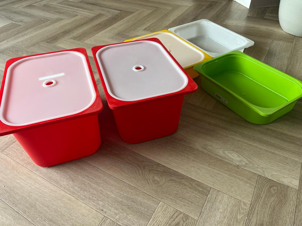 5 Ikea Trofast Bakken, Ophalen, Gebruikt