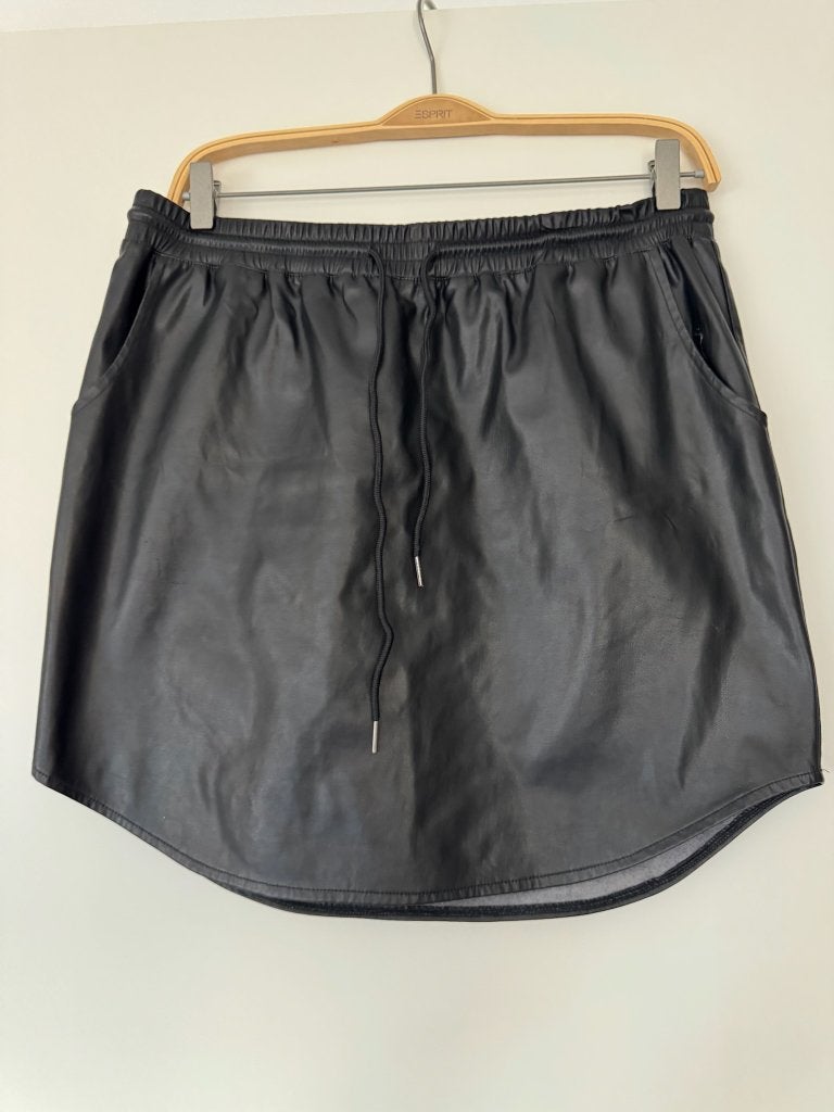Eksept rok faux leather maat L, Kleding | Dames, Zwart, Maat 42/44 (L), Ophalen of Verzenden, Eksept