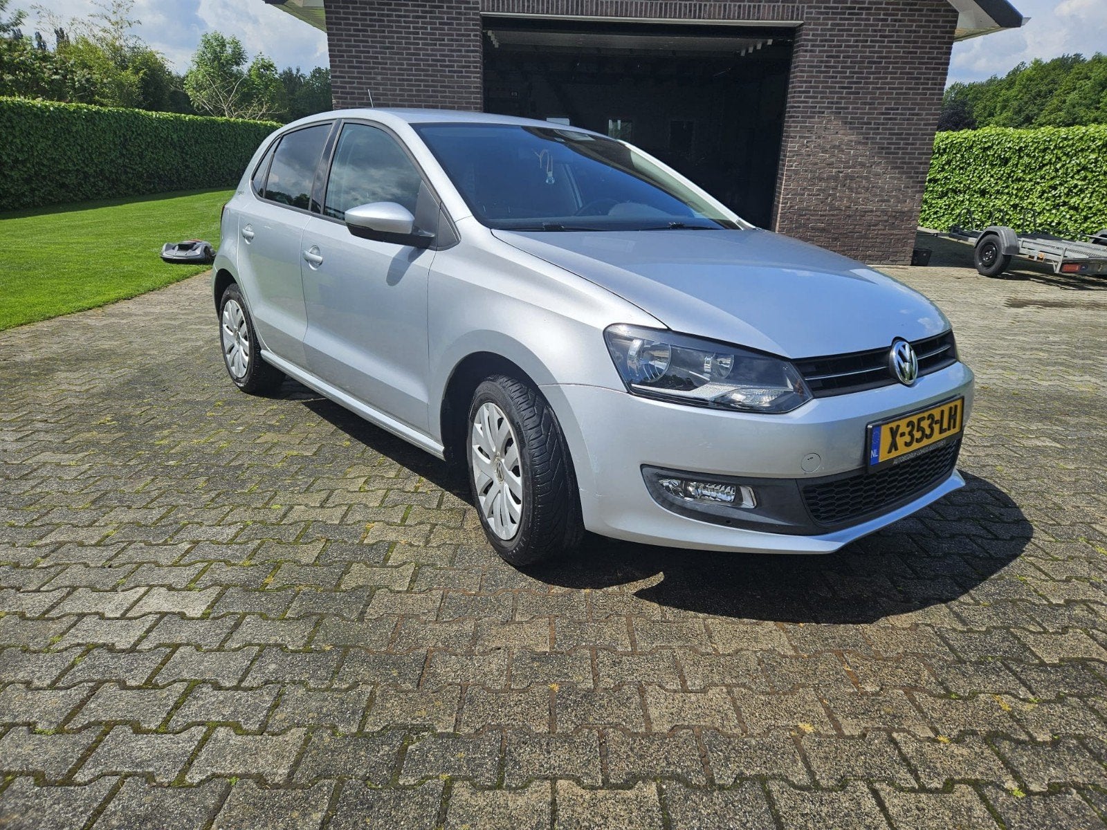 Volkswagen Polo 1.2 6V 44KW 5D My2009 2011 Grijs, Voorwielaandrijving, 967 kg, 40 €/maand, 1198 cc