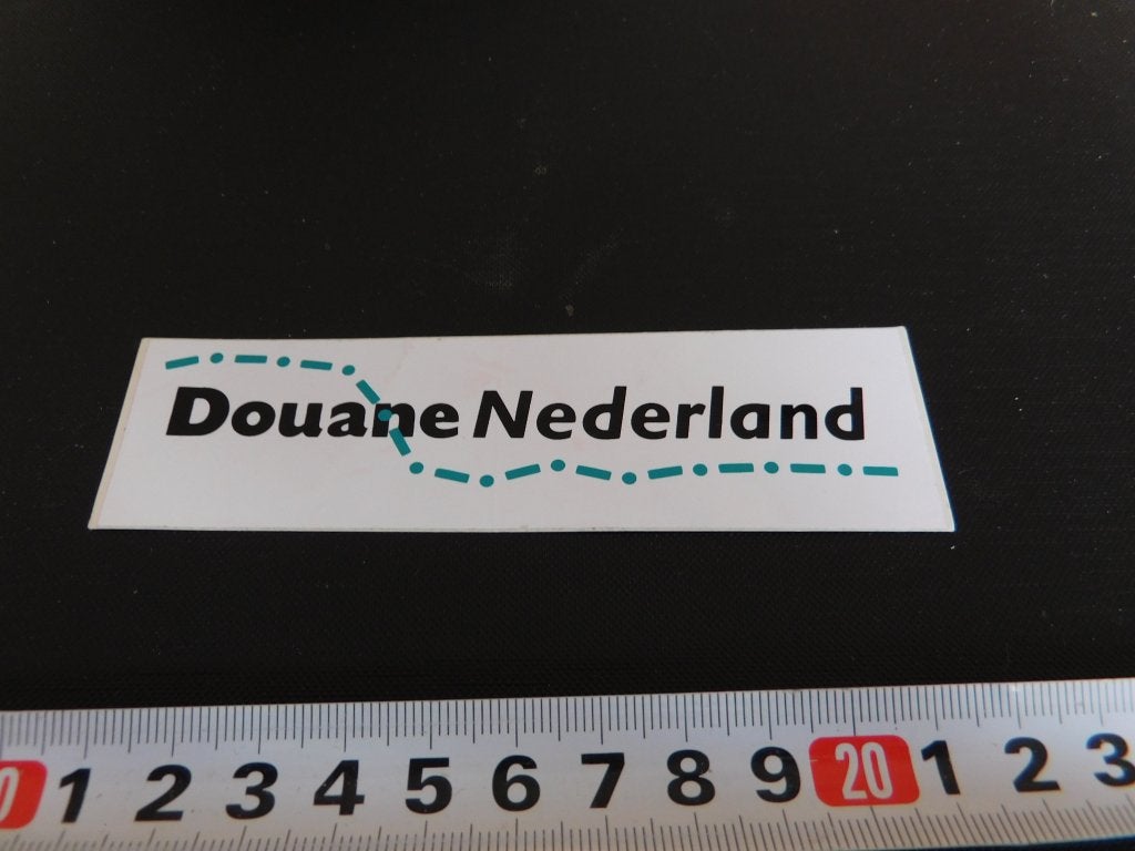 sticker DOUANE Nederland MPOK789, Ophalen, Zo goed als nieuw