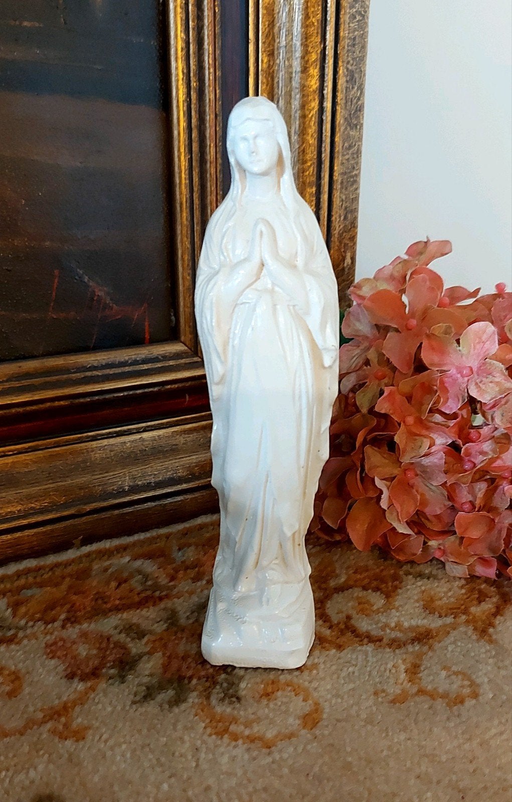 Oud Frans Mariabeeld Maria van Lourdes, Ophalen of Verzenden
