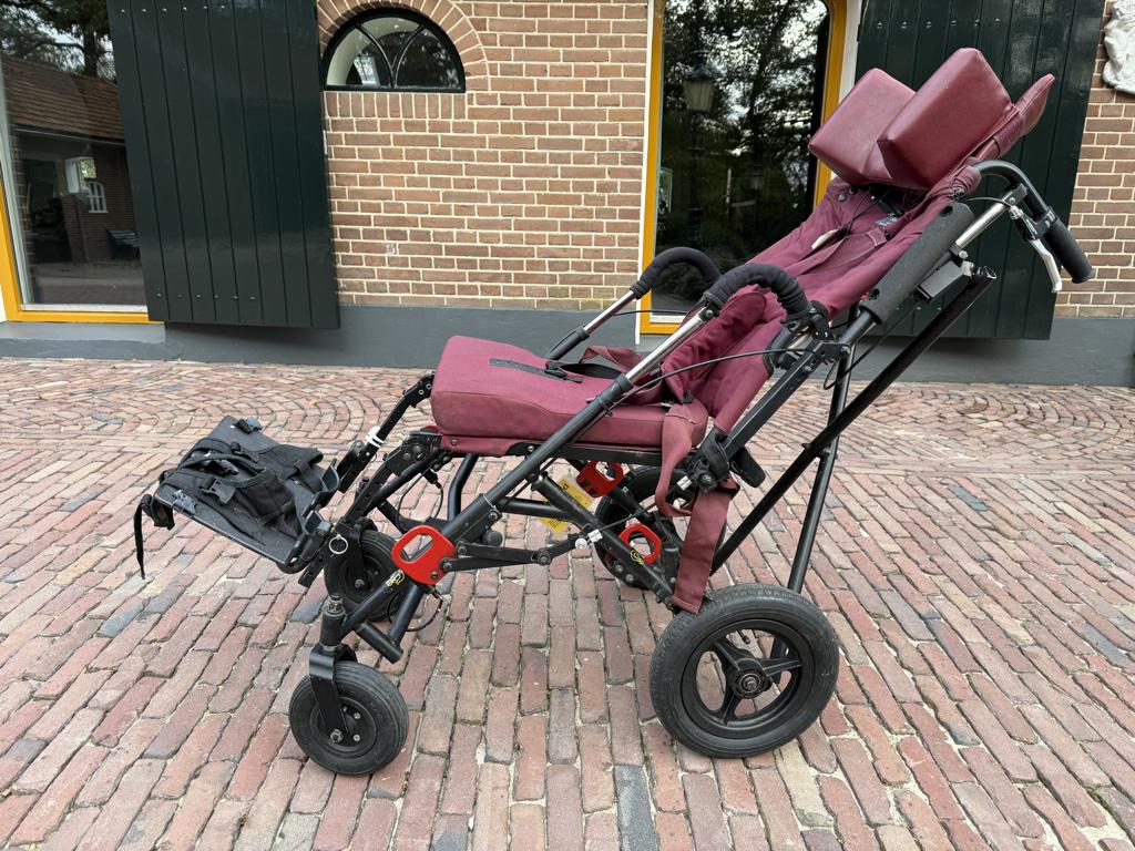 Rolstoel Convaid Safari Tilt & Fold, Ophalen, Inklapbaar, Gebruikt, Duwrolstoel