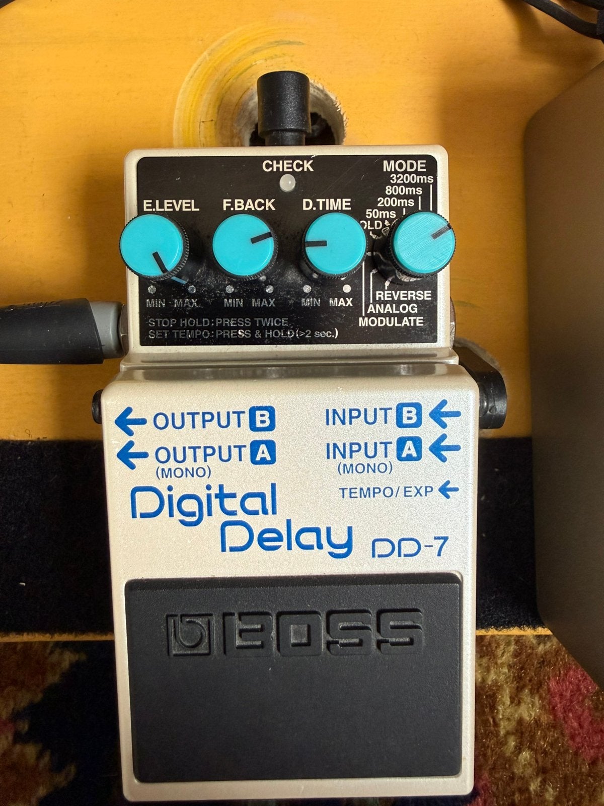 BOSS Digital Delay DD-7 Gitaar Pedaal, Ophalen, Gebruikt, Delay of Echo