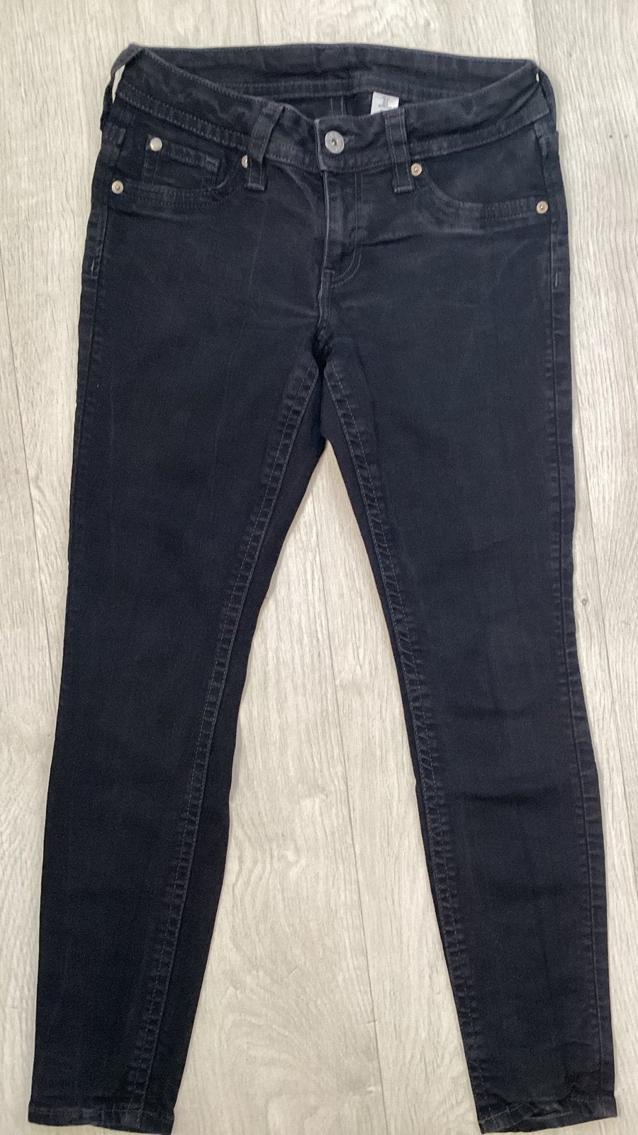 H&M skinny Spijkerbroek Jeans maat 40 Zwart, H&M, Zwart, Ophalen of Verzenden, Zo goed als nieuw