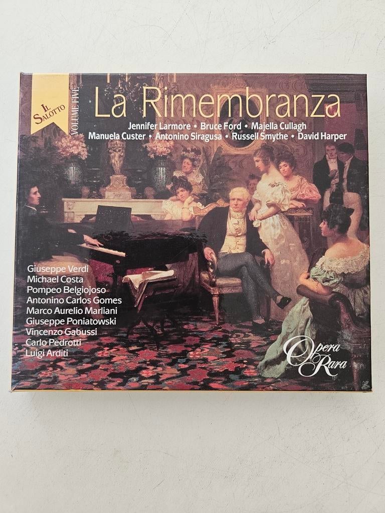 La Rimembranza – Il Salotto Volume 5 (Opera Rara) – Luxe CD-, Cd's en Dvd's, Ophalen of Verzenden, Gebruikt, Opera of Operette