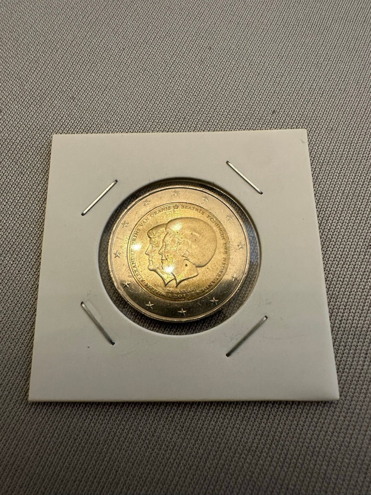 2 Euro munt Nederland 2013 Dubbelportret, Verzenden, Overige landen, 2 euro, Losse munt