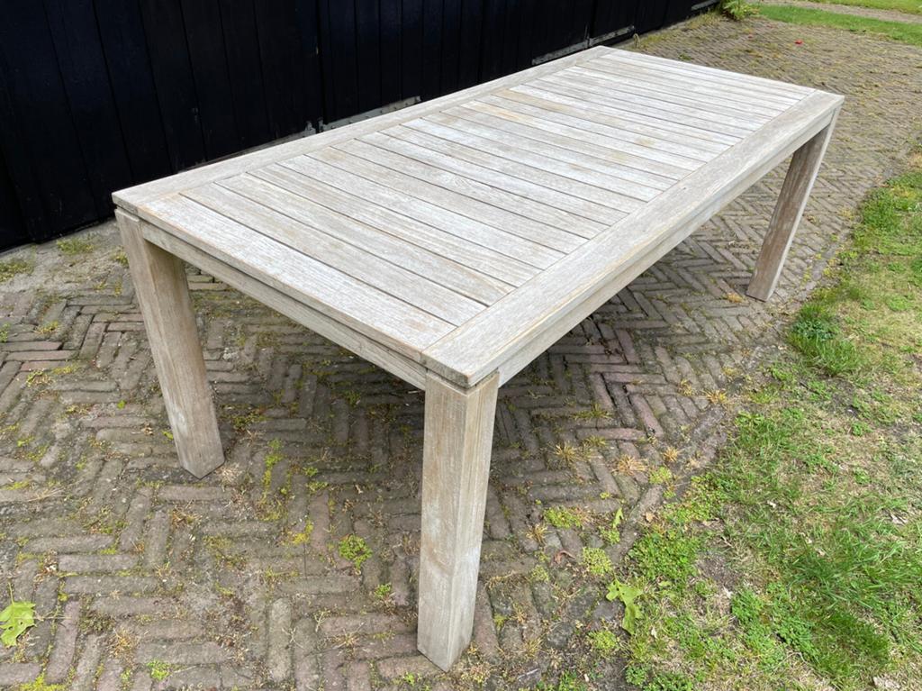 Tuintafels,buitentafel,teak,teakhouten,gebruikt, 200-240 cm, Ophalen, Gebruikt, Rechthoekig, Teakhout