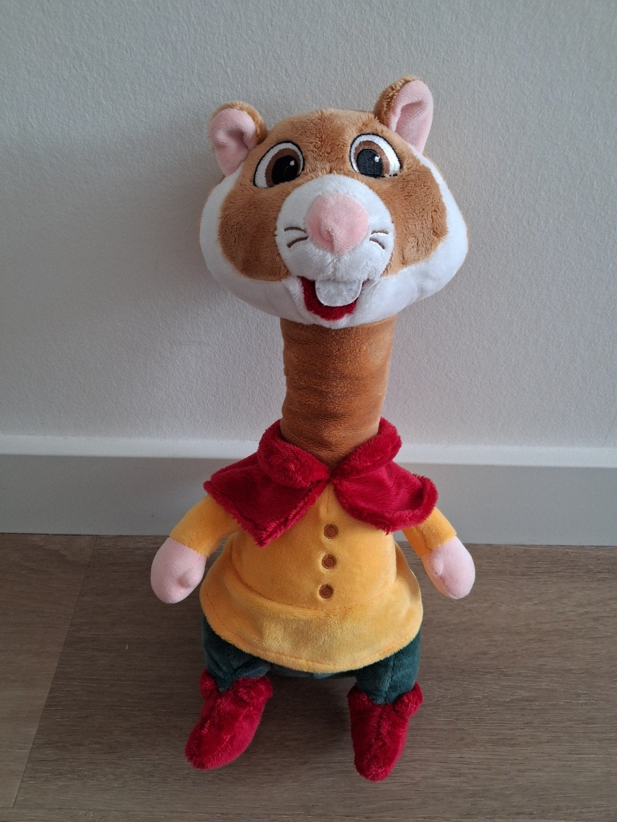 Knuffel hamster lange nek Efteling AH Albert Heijn L1574, Ophalen of Verzenden, Zo goed als nieuw, Overige typen