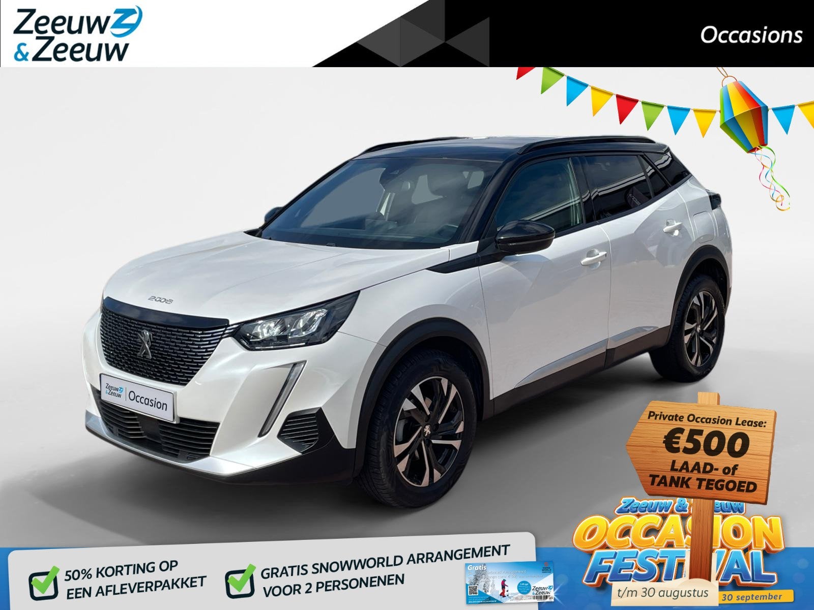Peugeot 2008 1.2 PureTech Allure Pack *Navi+Camera*Climate C, Auto's, Dealer onderhouden, Gebruikt, Euro 6, 1199 cc