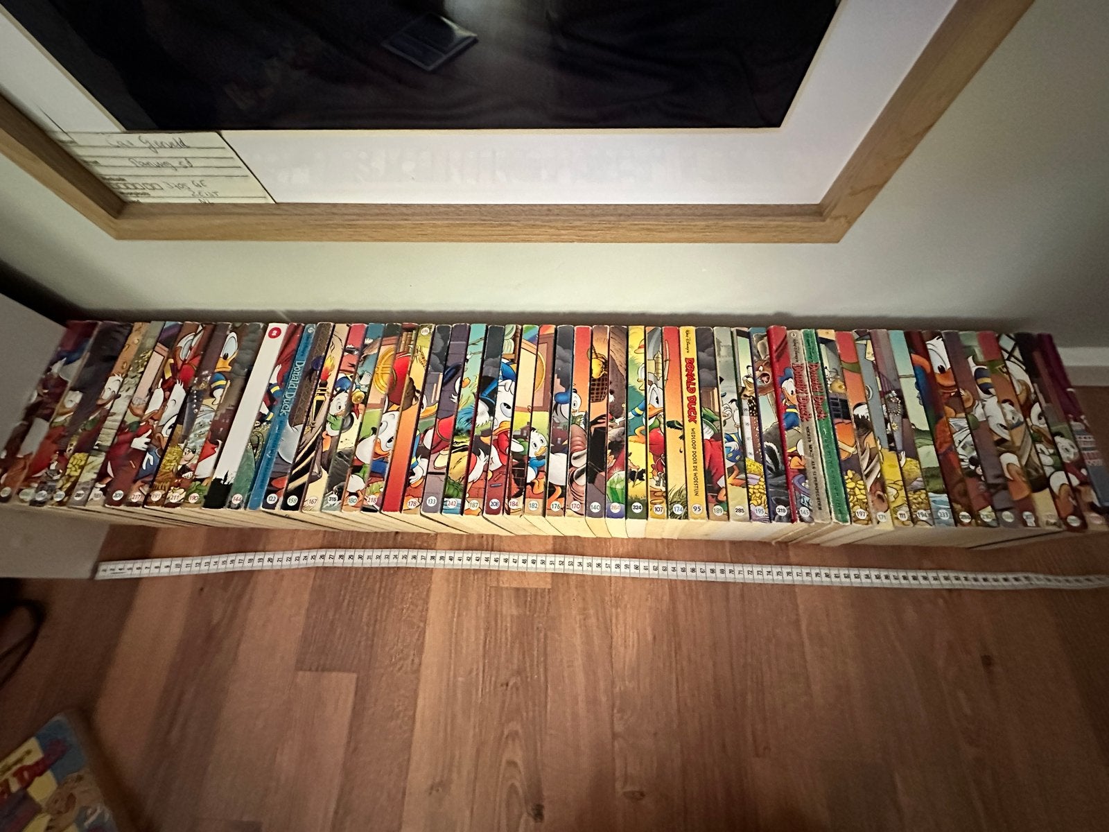 1 meter Donald Duck Pockets - geweldig voor Sinterklaas!, Boeken, Meerdere stripboeken, Ophalen of Verzenden, Gelezen