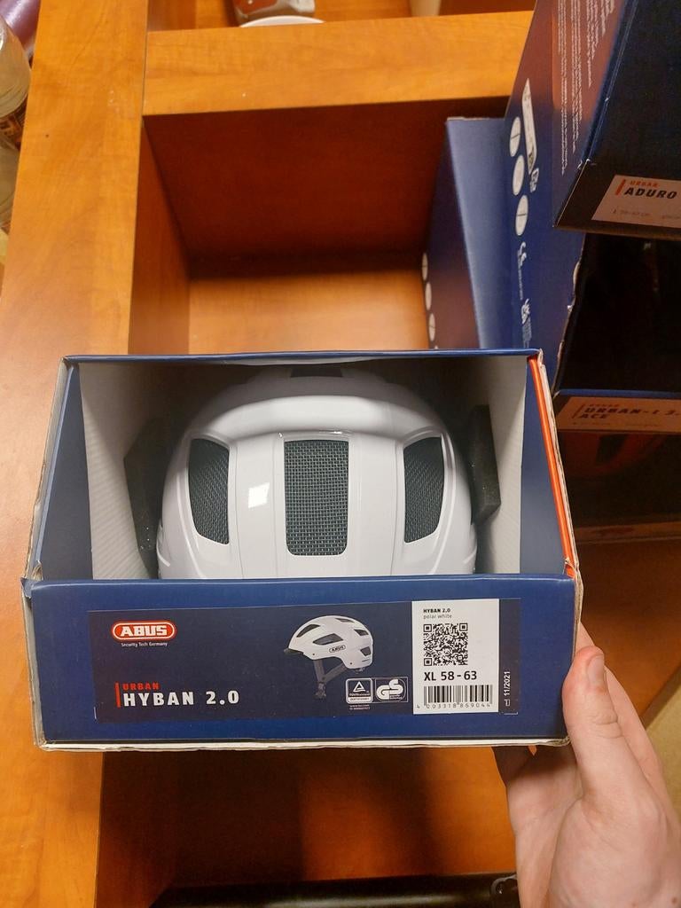 Abus hyban 2.0 maat xl, nieuw in doos, Ophalen, Nieuw, XL, Bovenkleding