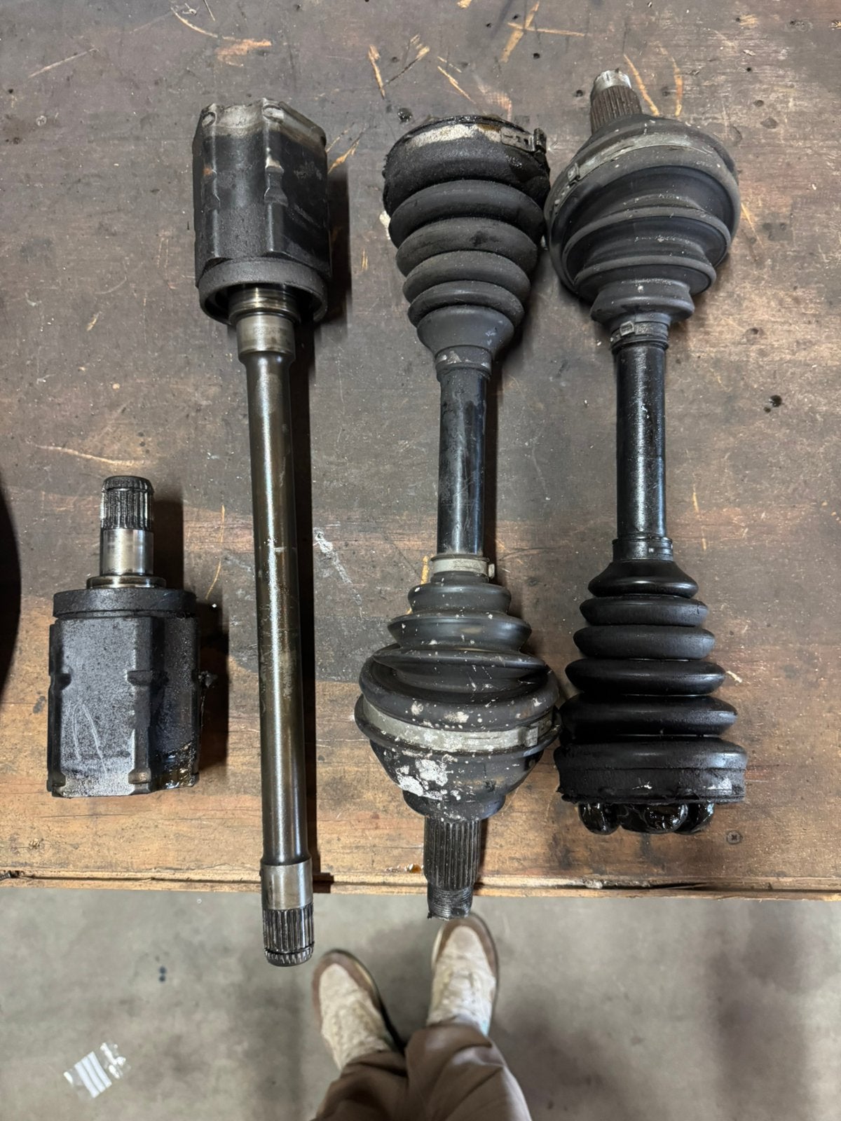 Voorste aandrijfassen BMW E46 330XI, Auto-onderdelen, Ophalen of Verzenden, BMW