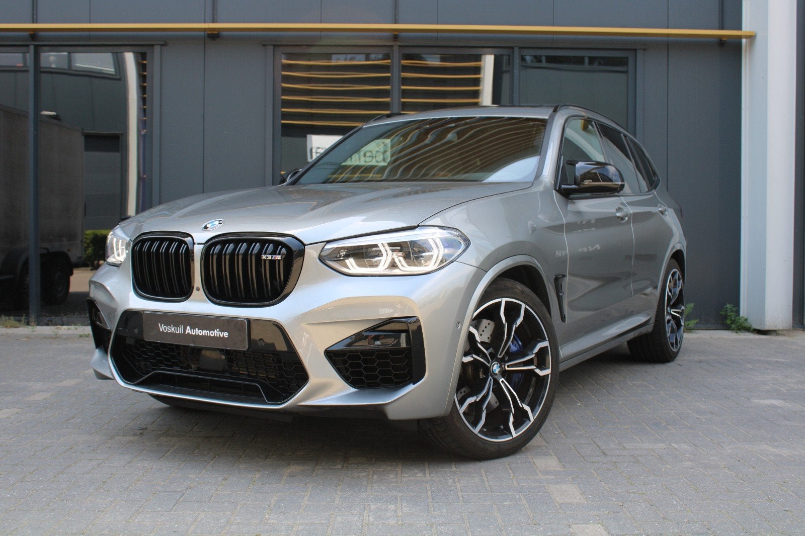 BMW X3 M Competition 510pk Aut 2019 Grijs, Automaat, Zwart, Leder, Bedrijf