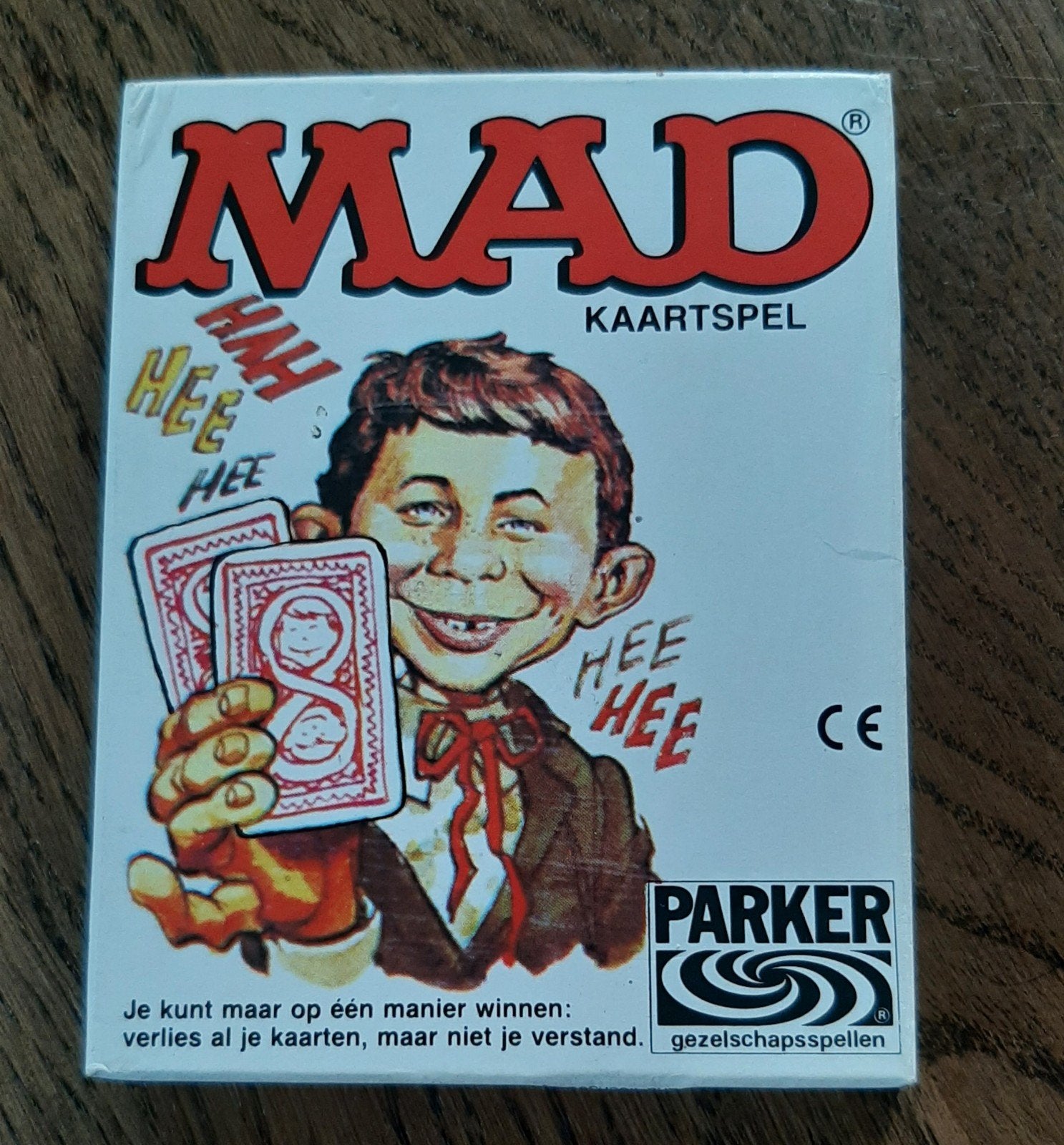 MAD kaartspel Parker vintage, Ophalen of Verzenden, Zo goed als nieuw
