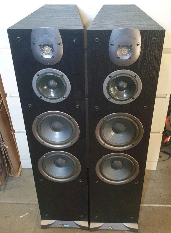 infinity delta 50 luidsprekers 120-180 watt, Ophalen, Overige merken