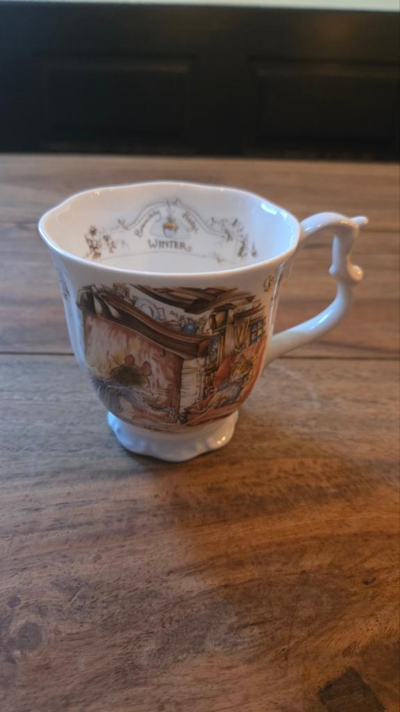 Royal Doulton Brambly Hedge Winter Theekopje, Ophalen of Verzenden