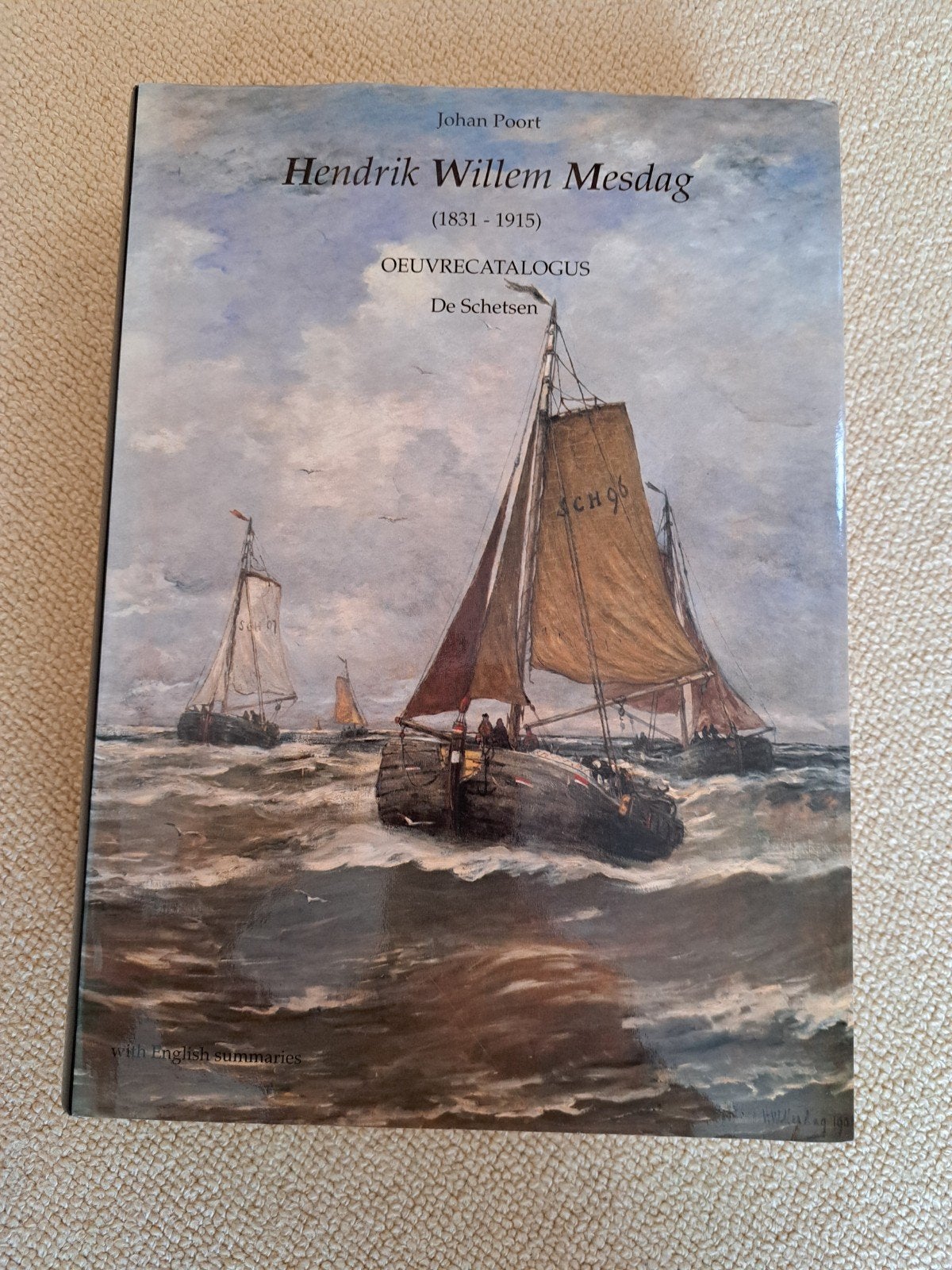 Hendrik Willem Mesdag Oevrecatalogus De Schetsen, Ophalen, Johan Poort, Zo goed als nieuw, Schilder- en Tekenkunst